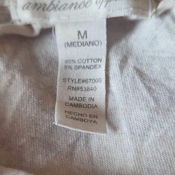 Ambiance Apparel White Long Cami Y2K Cotton Adjustable Straps Vintage Layering - Picture 2 of 7